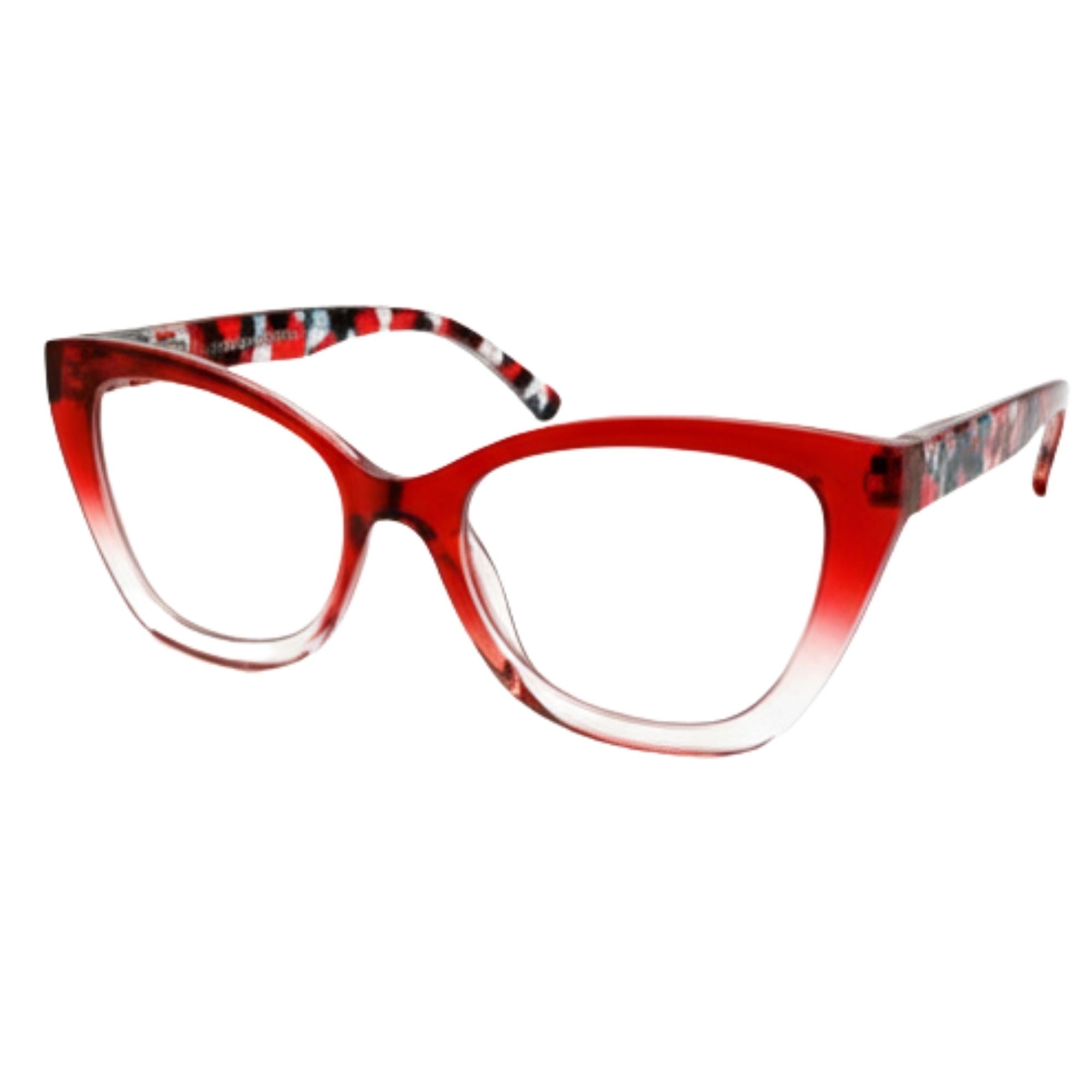 Scarlet Ruby – Lentes de Lectura Presbicia para Mujer Cat-Eye Degradé