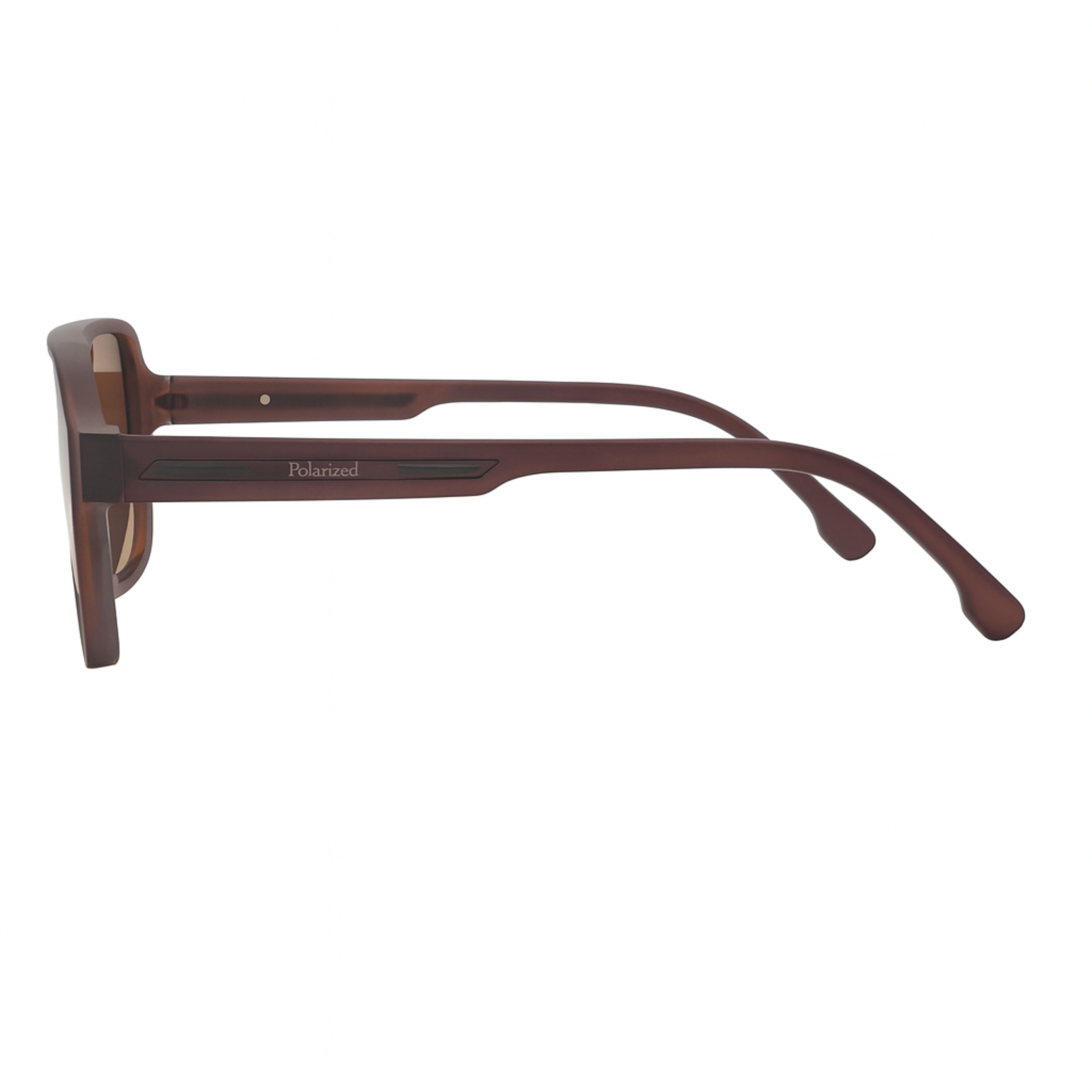 Sentinel Earth – Anteojos de Sol Polarizados para hombre Café Mate