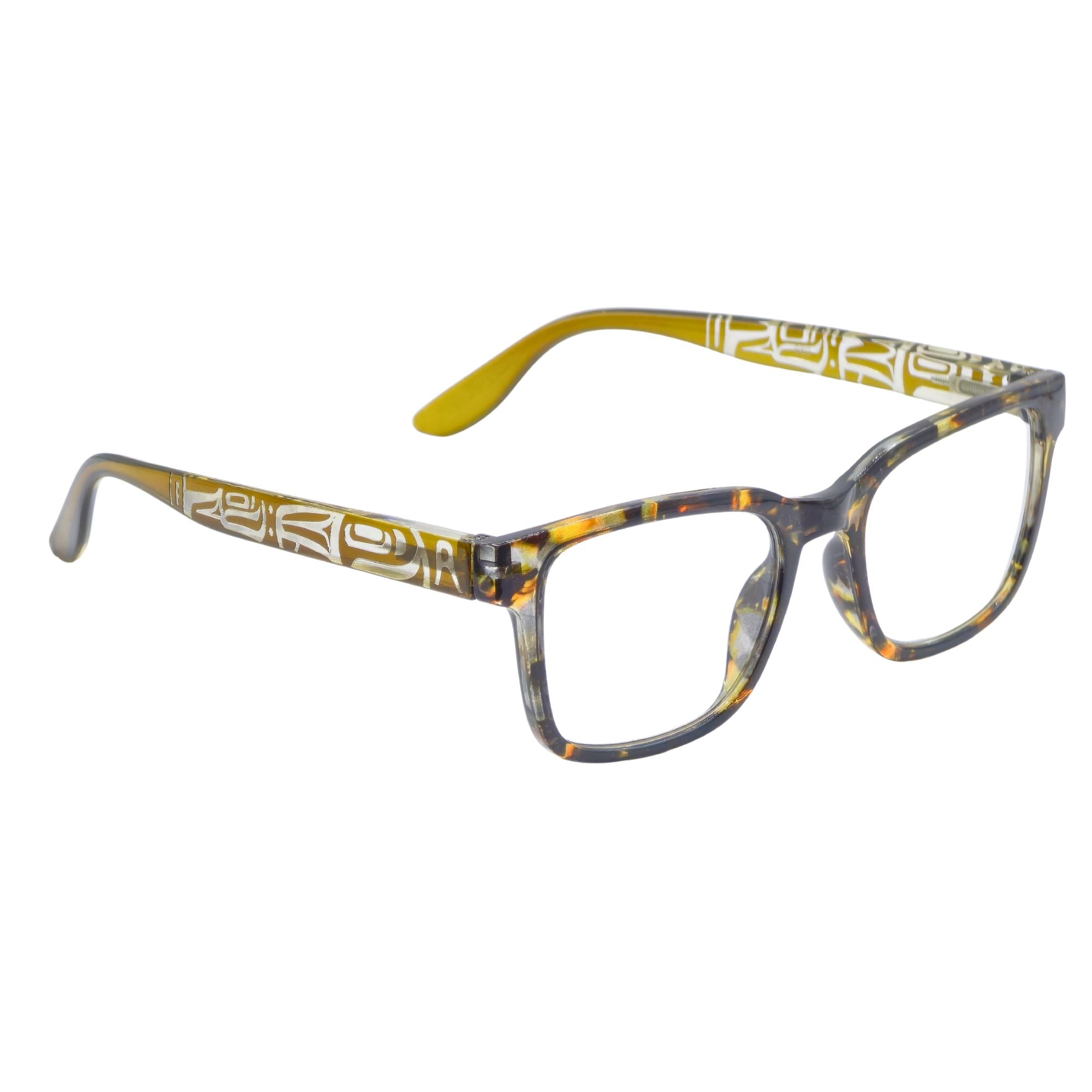 Kaia Honey – Lentes de Lectura Ámbar para Mujer