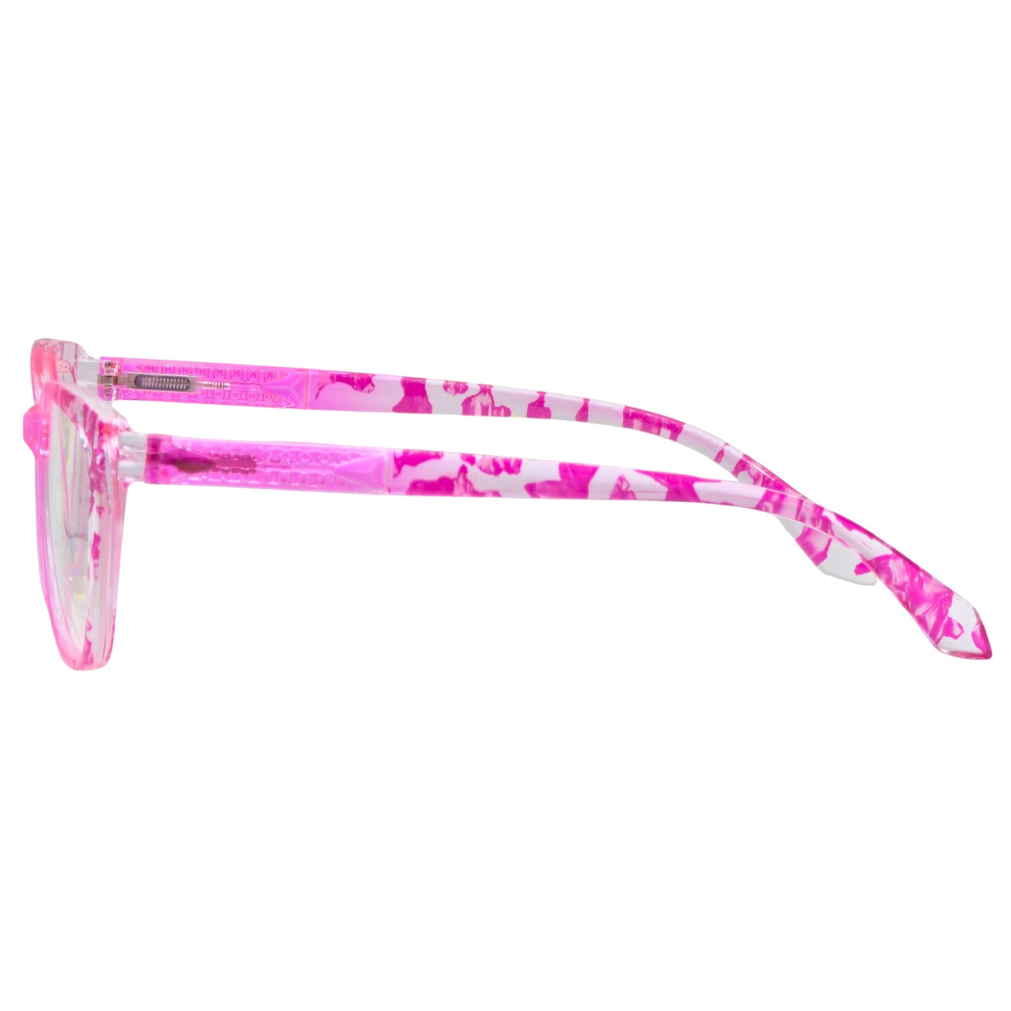 Elara Rose Marble – Lentes de Lectura Cat-Eye para Mujer con Filtro Azul