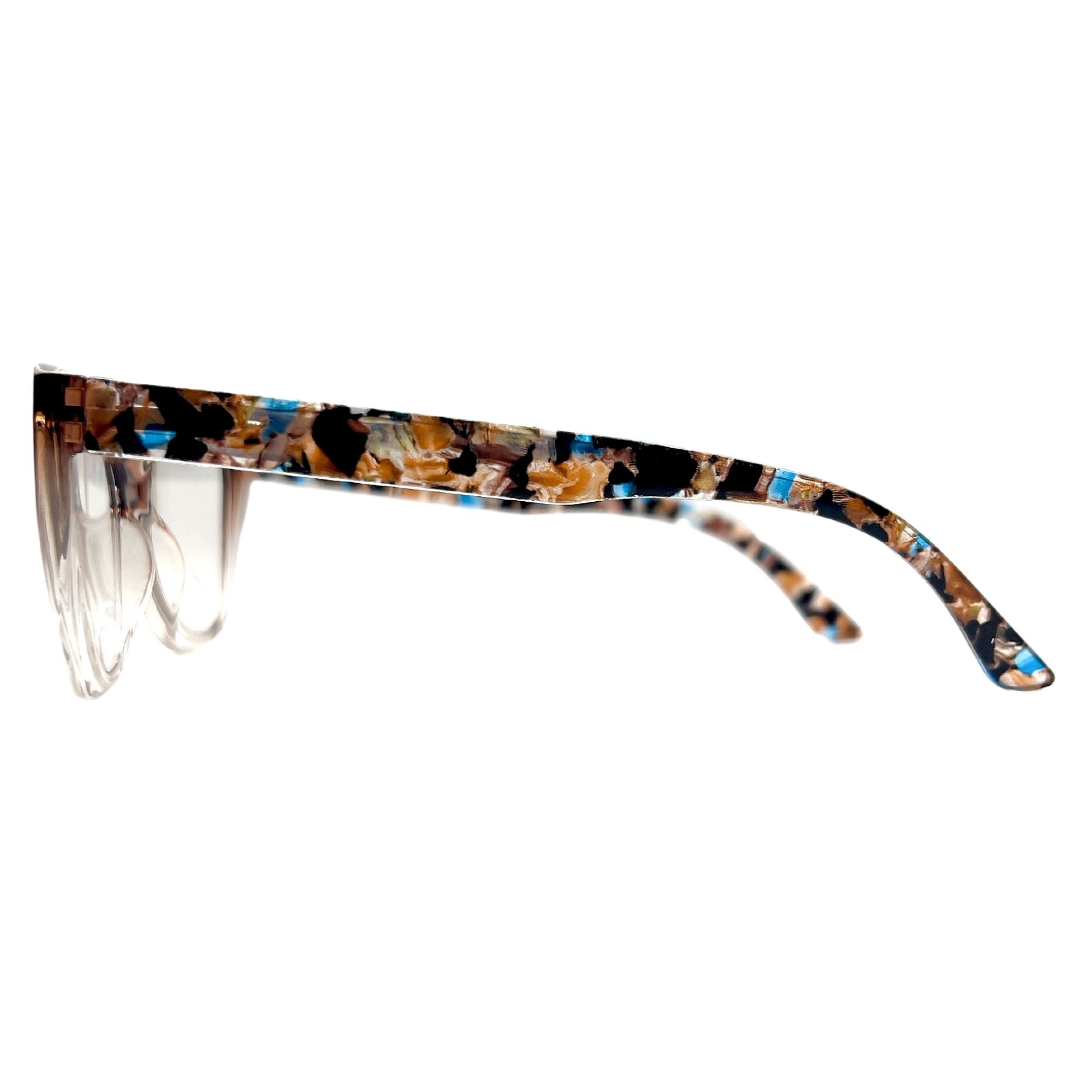 Scarlet Amber – Lentes de Lectura Presbicia para Mujer Cat-Eye Degradé
