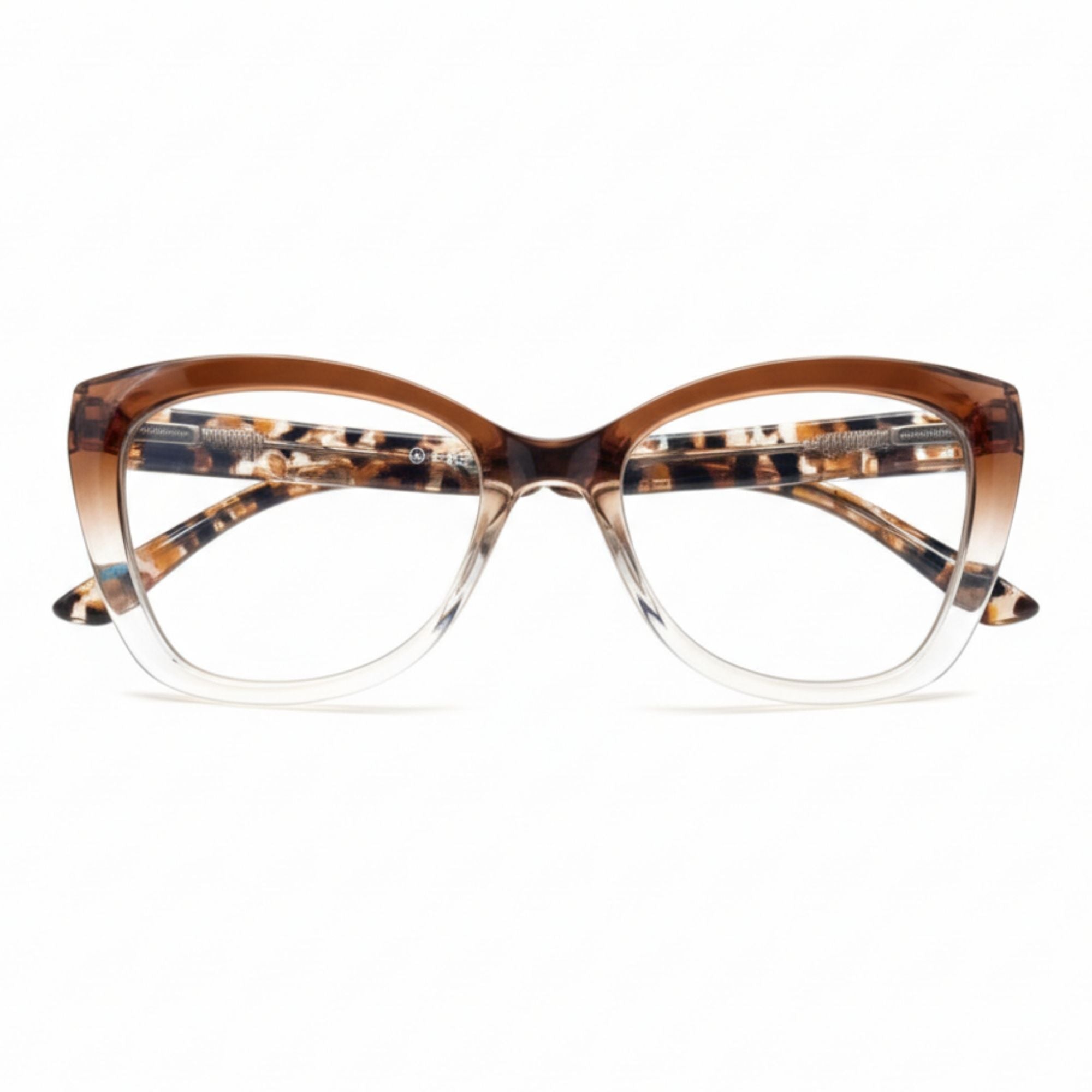 Scarlet Amber – Lentes de Lectura Presbicia para Mujer Cat-Eye Degradé