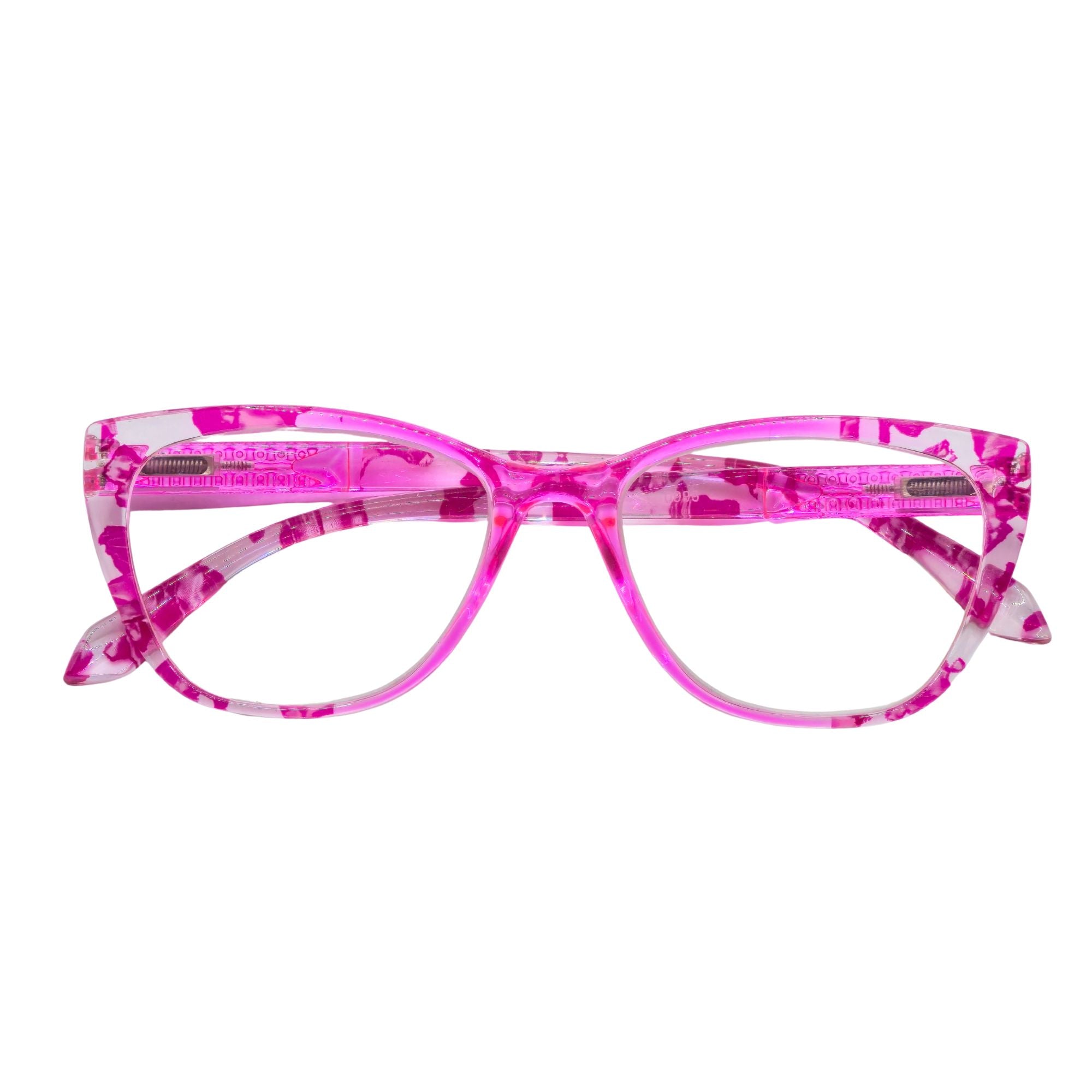 Elara Rose Marble – Lentes de Lectura Cat-Eye para Mujer con Filtro Azul