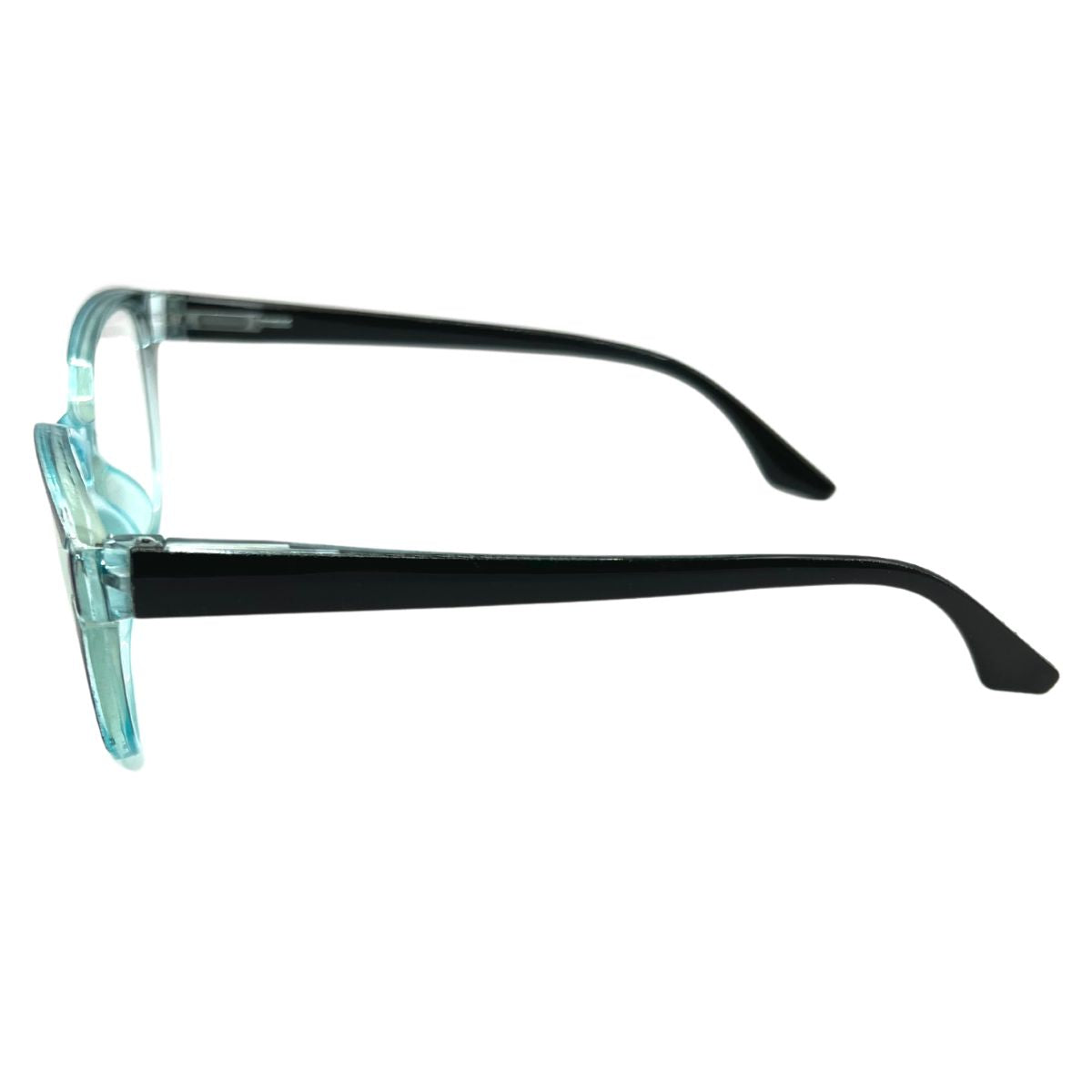 Crystaline Aqua – Lentes de Lectura Celeste Translúcido para Mujer