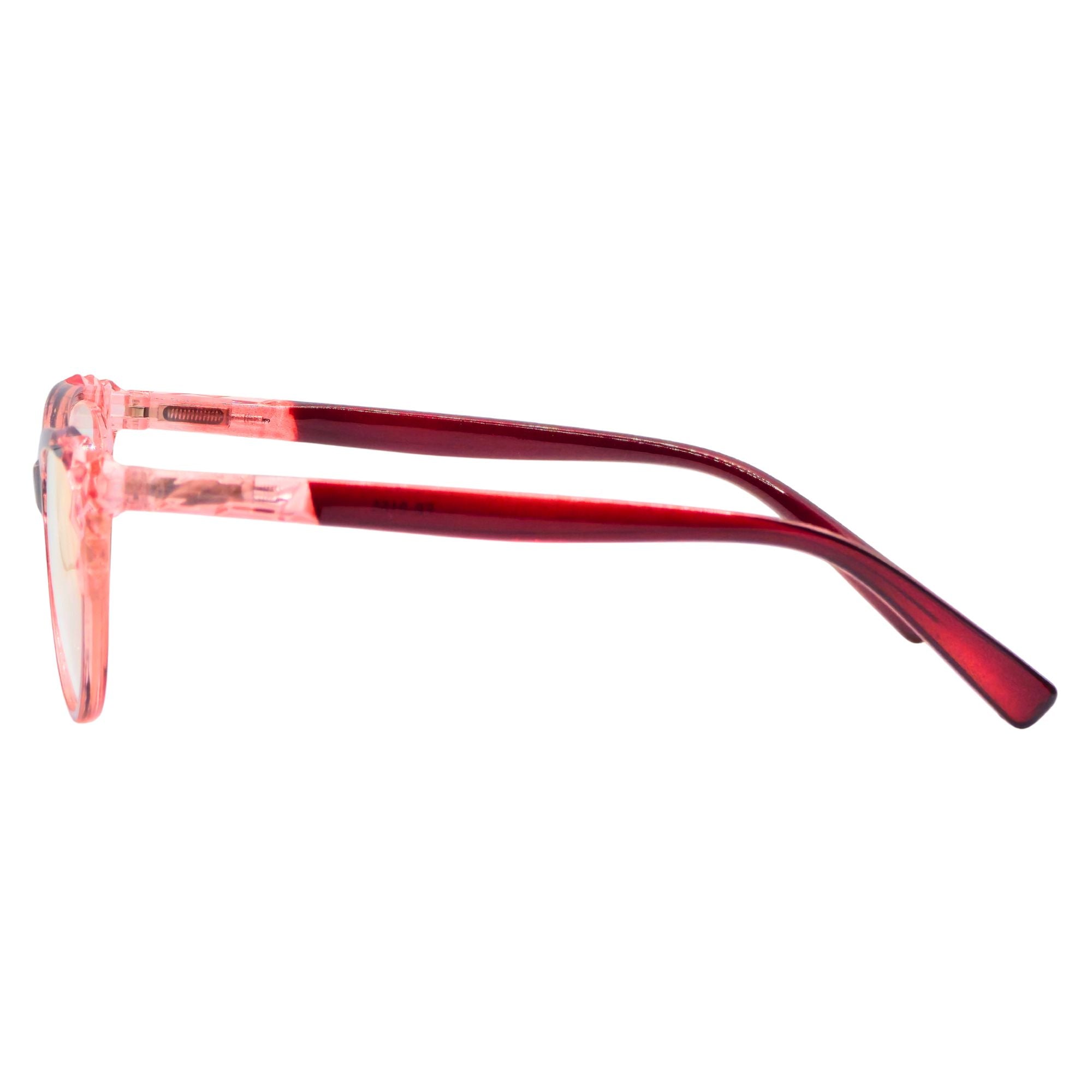 Aurora Ruby Crystal – Lentes de Lectura Rojo Translúcido para Mujer