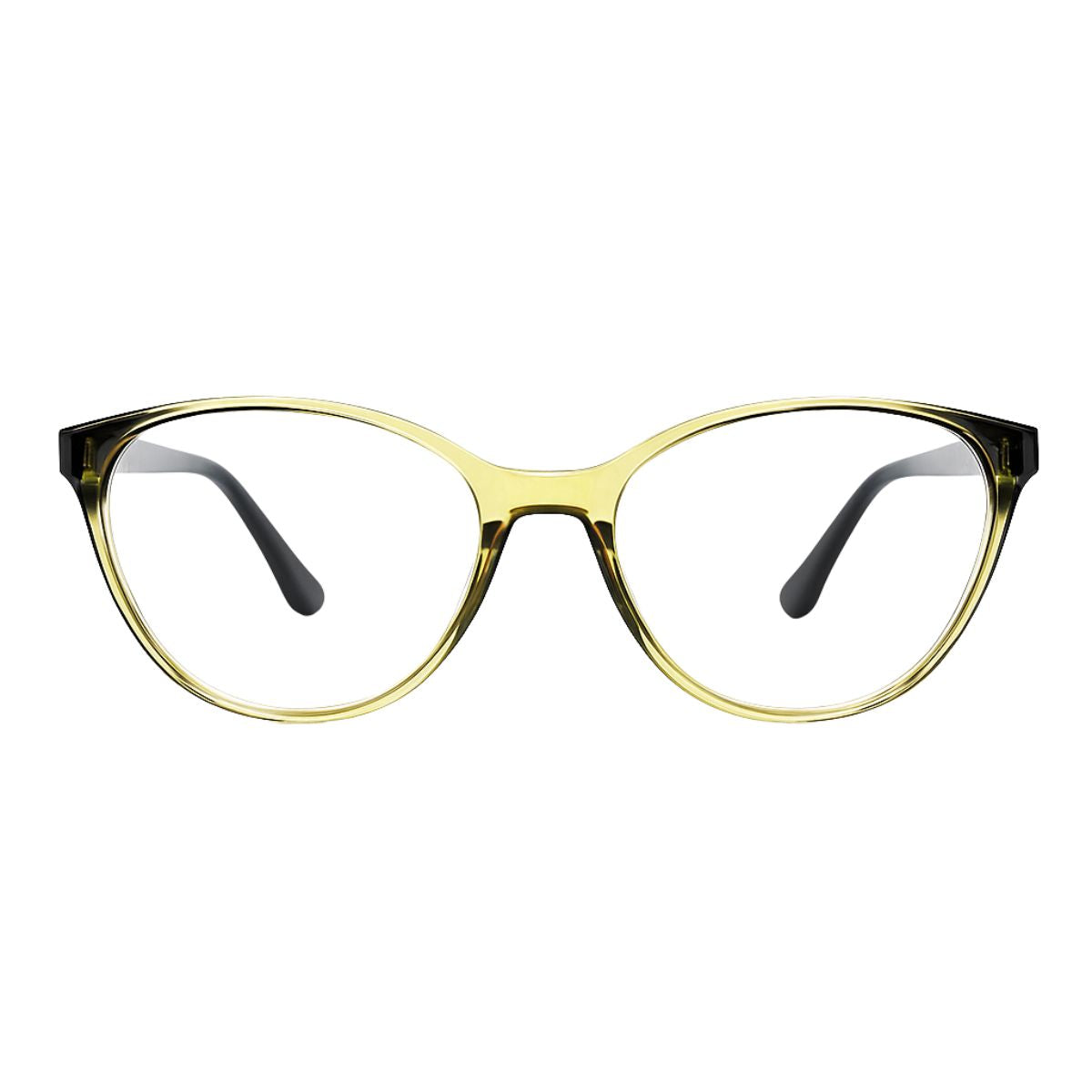 Crystaline Honey – Lentes de Lectura Amarillo Translúcido para Mujer