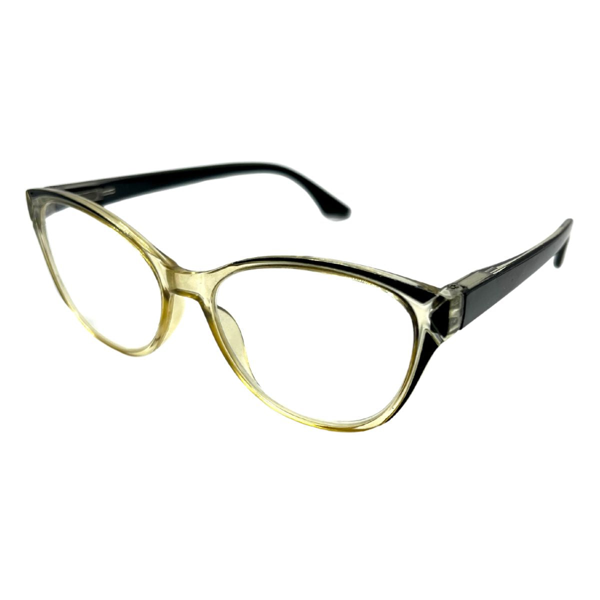 Crystaline Honey – Lentes de Lectura Amarillo Translúcido para Mujer