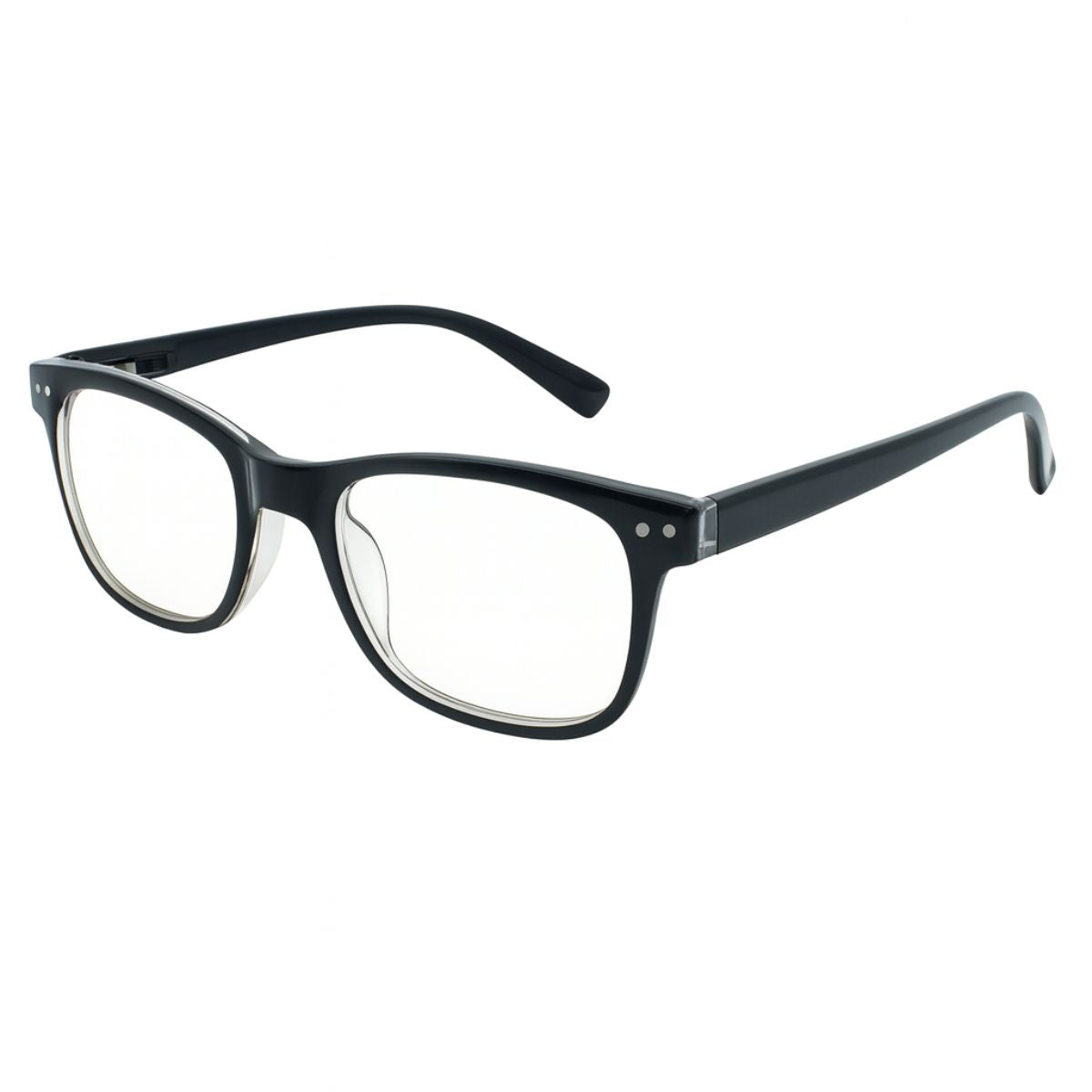 Vector Onyx – Lentes de Lectura Negro Sólido para Hombre