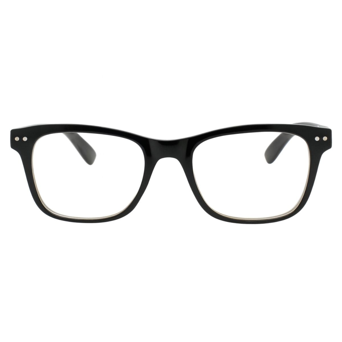 Vector Onyx – Lentes de Lectura Negro Sólido para Hombre