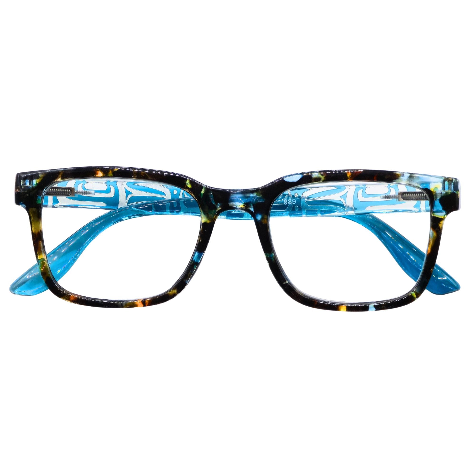 Kaia Cobalt – Lentes de Lectura Turquesa para Mujer