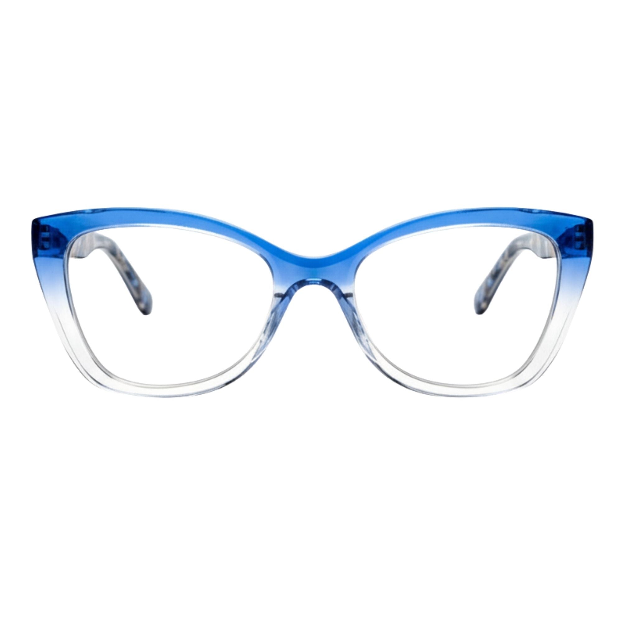 Scarlet Sapphire – Lentes de Lectura Presbicia para Mujer Cat-Eye Degradé
