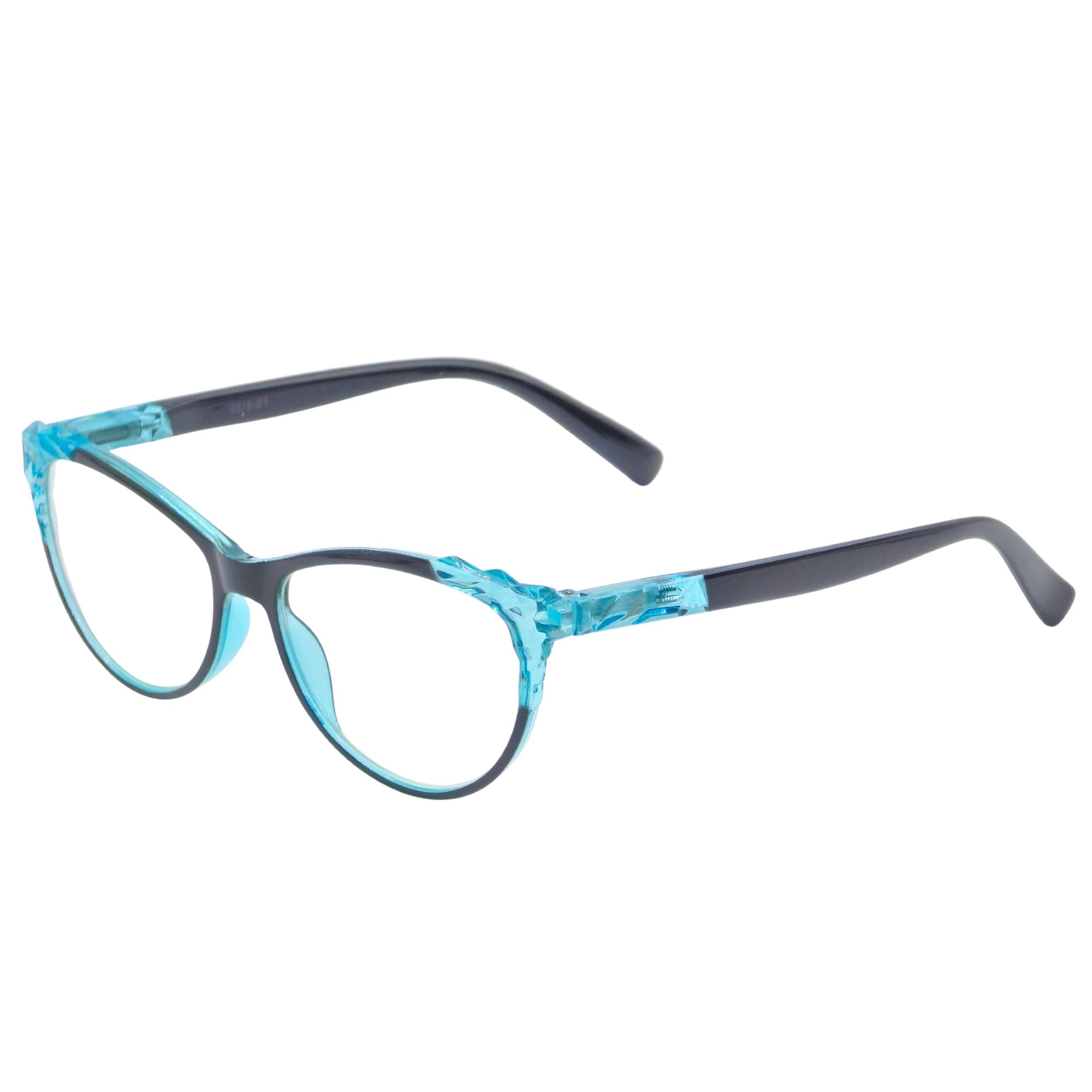 Aurora Blue Crystal – Lentes de Lectura Azul para Mujer