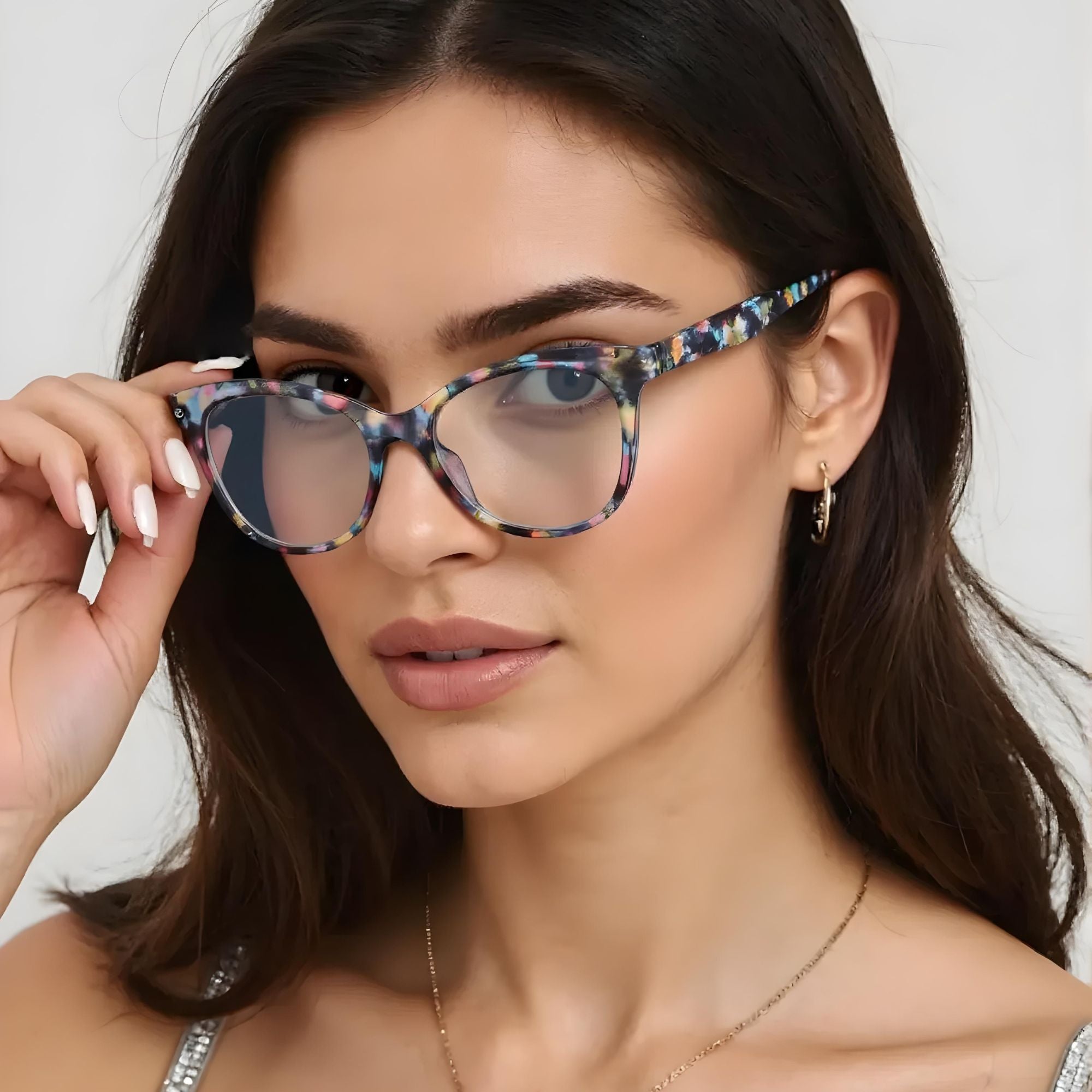 Mosaic Pastel – Lentes de Lectura Multicolor Pastel para Mujer