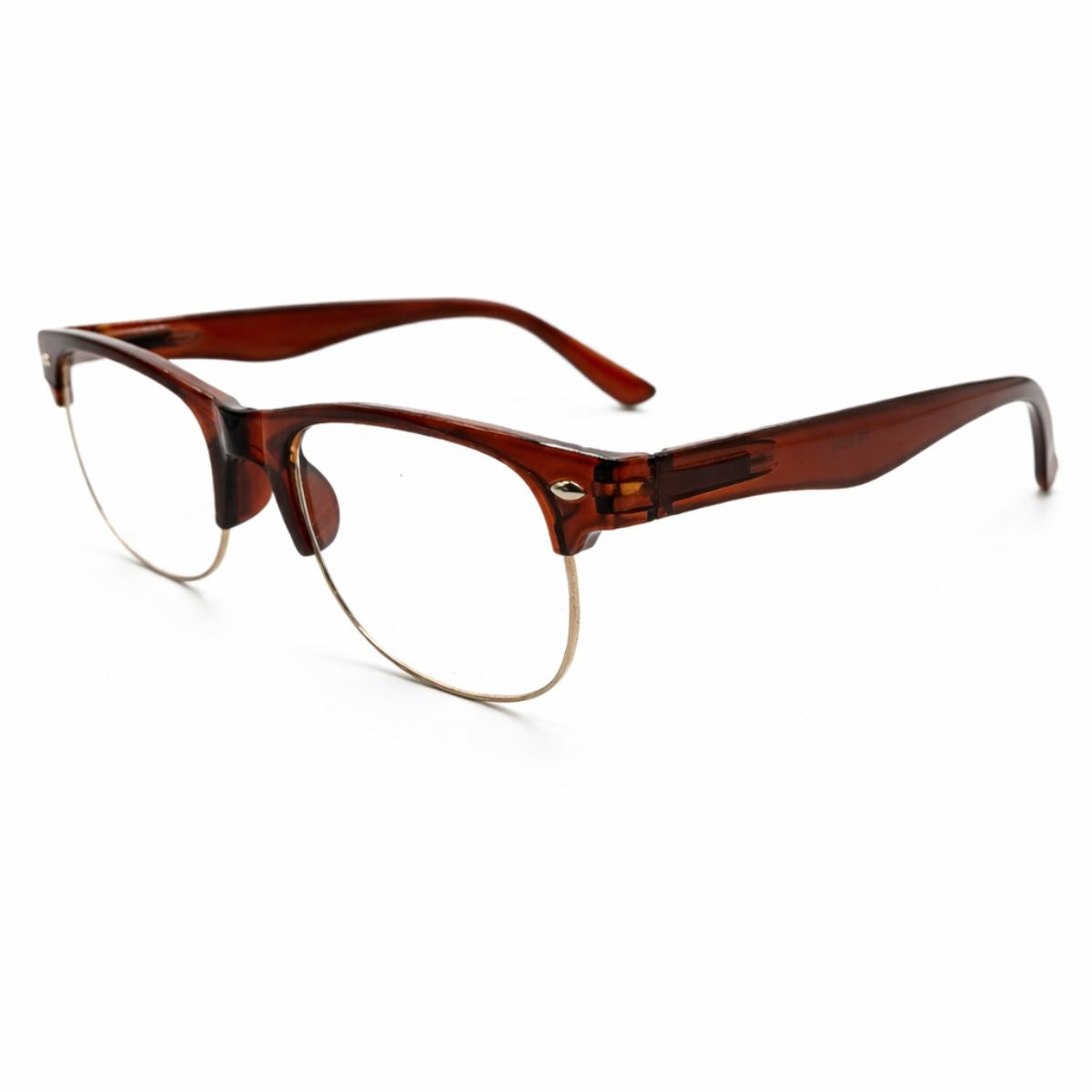 Neo Amber Brown – Lentes de Lectura Vintage Cafe