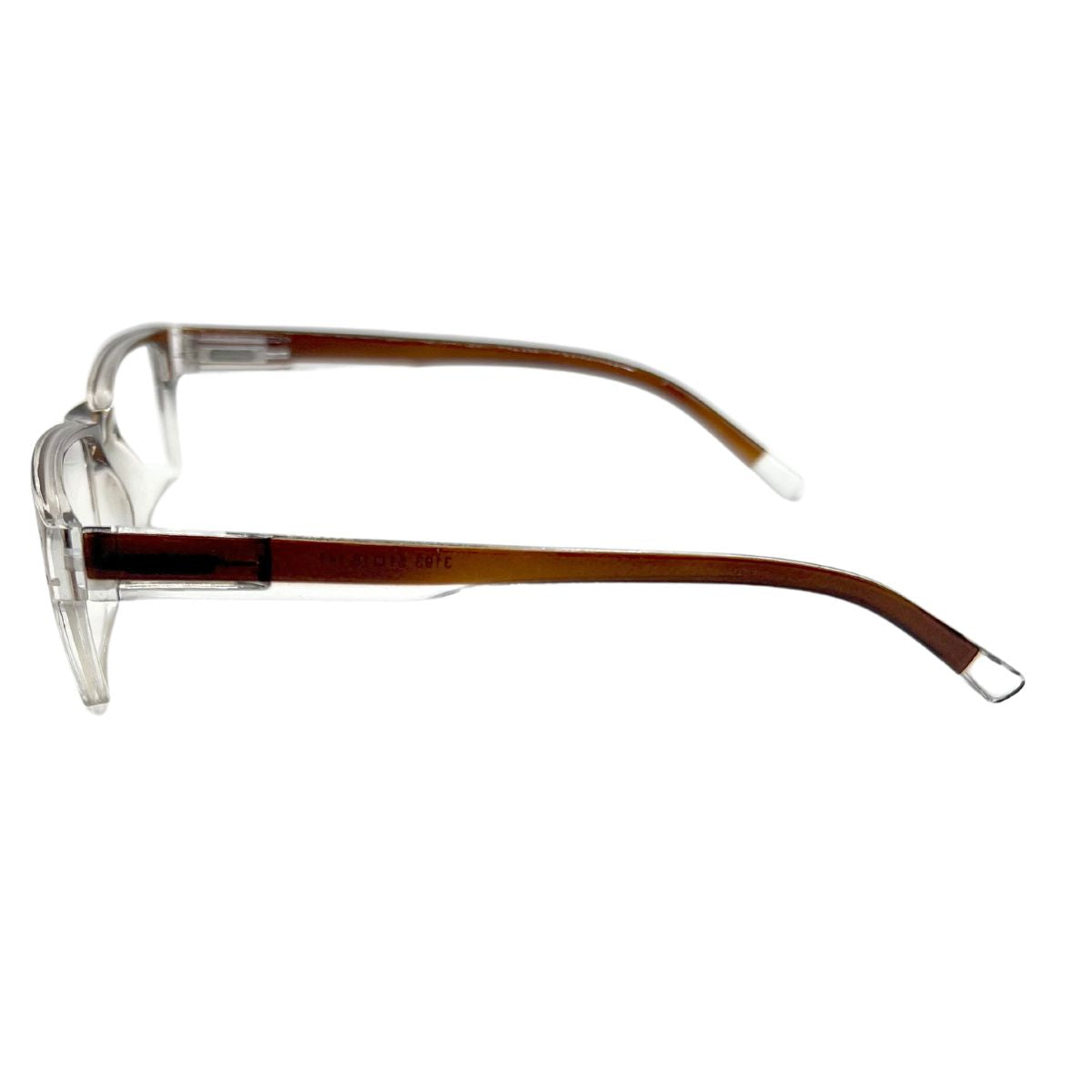 Forge Ember – Lentes de Lectura Café/Transparente Rectangular para Hombre