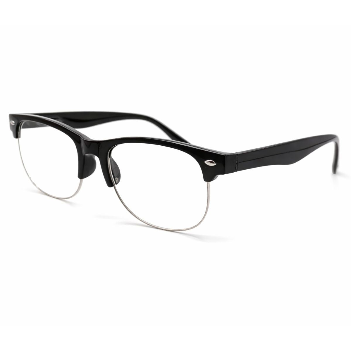 Neo Onyx Black – Lentes de Lectura Vintage Negro